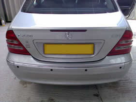 Slade Auto Electrical Reverse Sensors installation